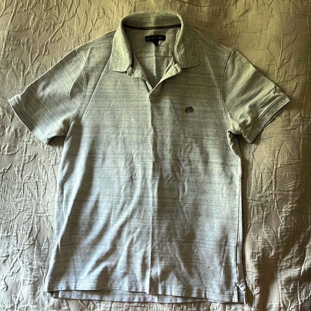 Banana Republic heather gray polo - Size M